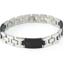 Hip Hop Dragon Stainless Steel Links Bracelet B147
