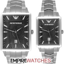 His & Hers Emporio Armani Watch - Ar2421 & Ar2422