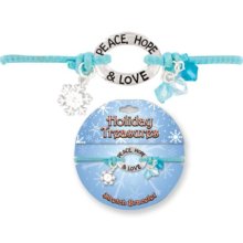 Holiday Treasures Stretch Charm Bracelet Case Pack 72