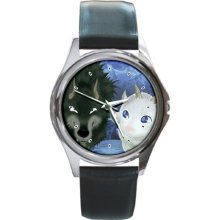 Hot Gabu Mei Arashi no Yoru ni Manga Anime Anime Leather Watch wristwatch Gift