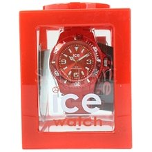 Ice 102128 Solid Red Silicone Ladies Watch