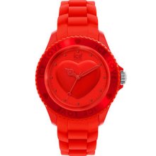 Ice Love 102132 Red Small Silicone Ladies Watch