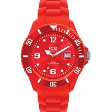 ICE Watch 'Ice-Forever' Silicone Bracelet Watch, 43mm Red