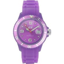 Ice Watch Unisex Sipebs09 Sili Purple Silicone Watch