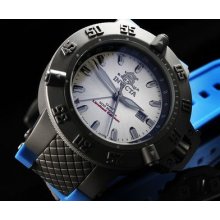 Invicta Mens Subaqua Noma Iii Limited Ed Swiss Made Gmt Blue Band Funky Watch