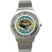 Jacksonville Jaguar Stainless Steel Watch 04
