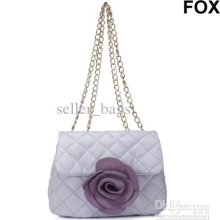Jade Fox Handbags Women Shoulder Bag Pu Leather Purple Made In China