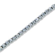 Jared Diamond Bracelet 2 ct tw Round-cut 14K White Gold- Bracelets