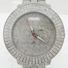 Joe Rodeo Pilot Mens 20.35ctw Diamond Watch Rjrpl5