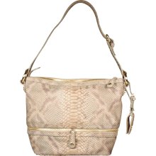Just Cavalli Python Handbag Hobo Bucket Shoulder Bag (JC197)
