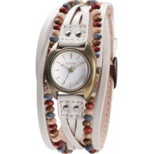 Kahuna Ladies White Multi Thong Watch/official Stockist/brand (rrpÂ£35)