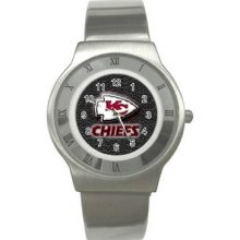 Kansas City Chiefs Stainless Steel Watch 08