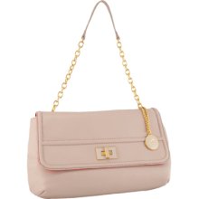 Koret Handbags Leather Half Flap With Enamel Turnlock K753