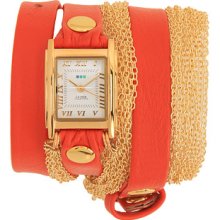 La Mer Double Chain Rio Gold Watches : One Size