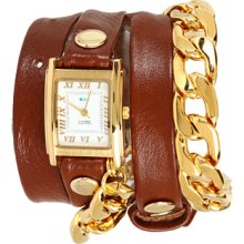 La Mer Malibu Gold Analog Watches : One Size