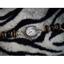Ladies Bead Beaded Watch Interchangable Xtra Beads Design Your Own Super Cool
