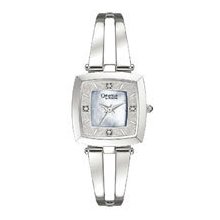 Ladies Caravelle By Bulova Mop 4 Diamond 43p001 Watch