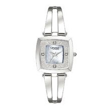 Ladies Caravelle By Bulova Mop 4 Diamond 43p001 Watch