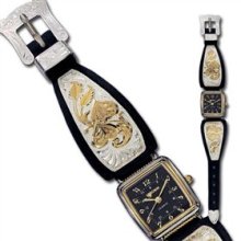 Ladies Heart Scroll Watch