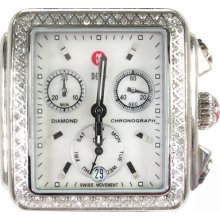 Ladies Women Diamond Michele Watch Round Cut MW06P01A1025 0.60ct