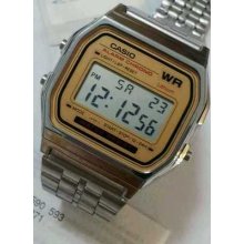 Latest Casio Vintage Retro Digital Watch A159wa-9d Japan Old Skool Classic