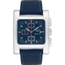 Locman Quadrato Sport Series Watch 428-bl-4lsb