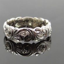 Lovely Wave Design Swirling Diamond Eternity Anniversary Band - RGDI290P