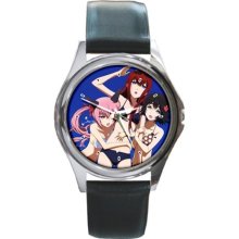 Makise Kurisu Steins;Gate Bikini Beach Manga Anime Leather Watch wristwatch Gift