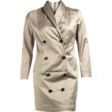 Manon Baptiste Cotton trench coat style dress
