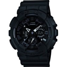 Men`s Watch Casio G-shock Ga-120bb-1ajf Solid Black Colores Protection