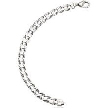 Men's 9mm Stainless Steel Polished Bracelet - 8.5 Inch
