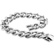 Mens Bracelet in Stainless Steel