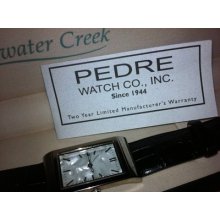 Mens Pedre Watch Quartz Leather In Box Coldwater Creek Mens Fashion Watch