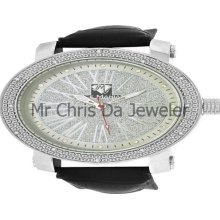 Mens Real Diamond Ice Mana Iced Out Kc Techno Rodeo Jojo Souljah Boy Watch