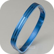 Men's Womens Stainless Steel Bracelet Bangle Rectangle