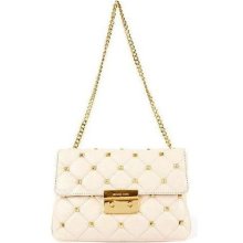 Michael Kors Sloan Quilted Stud Clutch in