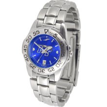 Middle Tennessee State Blue Raiders Sport AnoChrome Ladies Watch with Steel Band