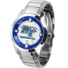 Middle Tennessee State Mtsu Men's Stainless Steel Outdoor Watch
