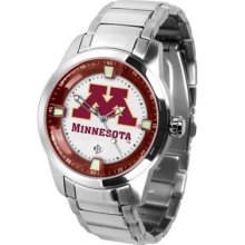 Minnesota Golden Gophers Men's Stainless Steel Outdoor Watch