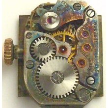 Movado 65 Complete Running Wristwatch Movement - Spare Parts / Repair