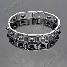 Nice Wholesale Lots Jewelry 3ps Stainless Steel Women/men's Bracelets Free