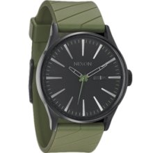 Nixon Sentry All Black Surplus Watch - Black regular