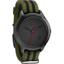 Nixon 'The Quad Surplus' Watch Black