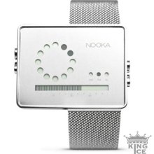 Nooka Zirc MR Quartz Stainless Steel Mesh Band Watch