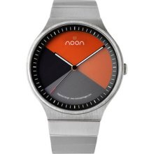Noon Copenhagen 42 Orange\black Mens Watch 42-002b2
