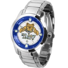 North Carolina A&t Aggies Men's Stainless Steel Outdoor Watch