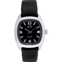 Octo Swiss Automatic Leather Strap Watch Eg00-003-1-2ds