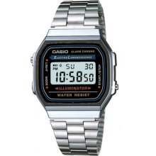 Official Classic Silver Illuminator Watch From Casio