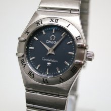 Omega Stainless Steel Constellation Wristwatch SS Ladies