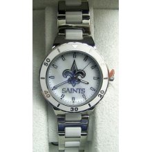 Orleans Saints Game Time Gametime Pearl Watch Mop Womens Nfl-pea-no